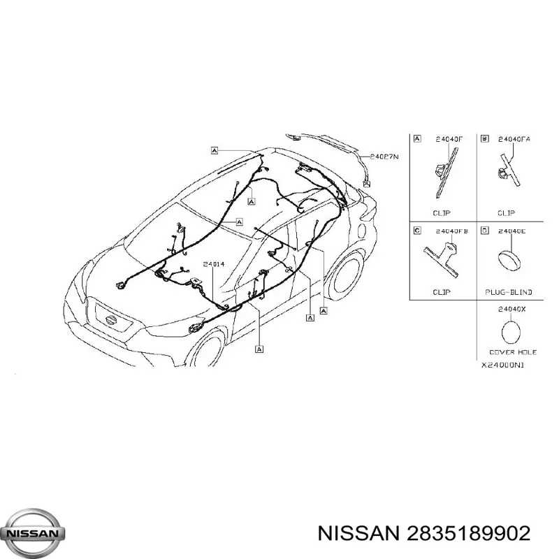  Nissan/Infiniti 2835189902 preço, a partir de 11,92 USD