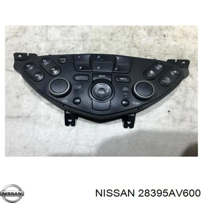 Unidade de controlo dos modos de aquecimento/condicionamento Nissan/Infiniti 28395AV600 preço, a partir de 54,13 USD
