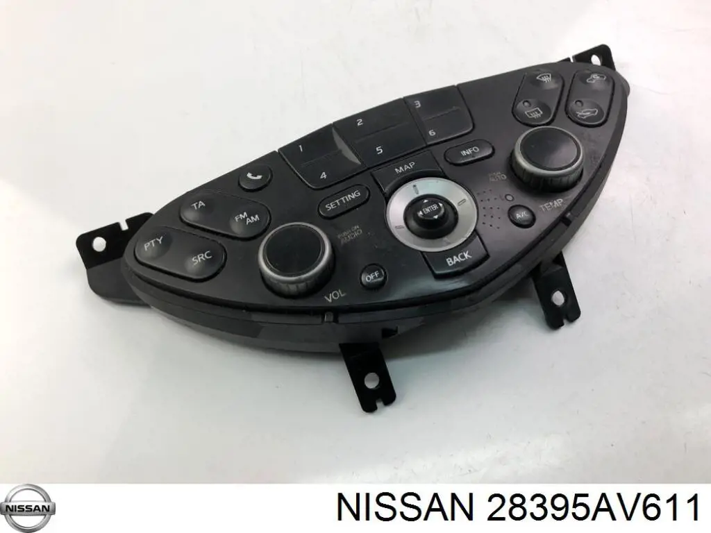  Unidade de controlo dos modos de aquecimento/condicionamento Nissan Primera sedan (P12) (2002 - 2008) 