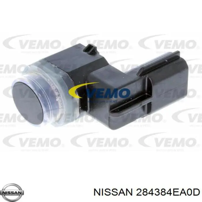 284384EA0D Nissan/Infiniti Sensor de sinalização de estacionamento (sensor de estacionamento) dianteiro/traseiro central
