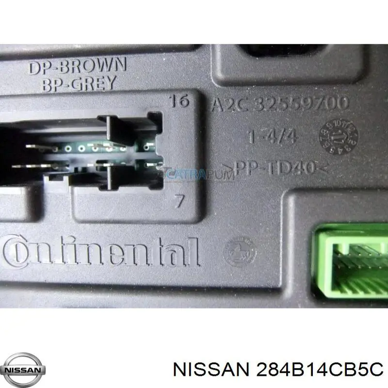 Unidade de conforto Nissan/Infiniti 284B14CB5C preço, a partir de 69,81 USD
