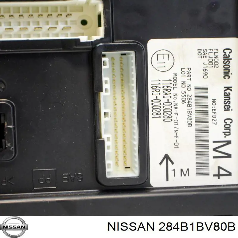284B1BV80B Nissan/Infiniti Unidade de conforto