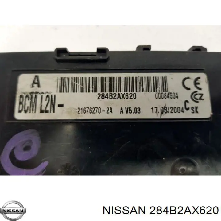 Compre 284B2AX620 Nissan/Infiniti Unidade de conforto