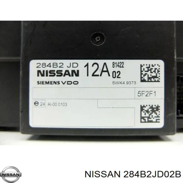 284B2JD02B Nissan/Infiniti Unidade de conforto