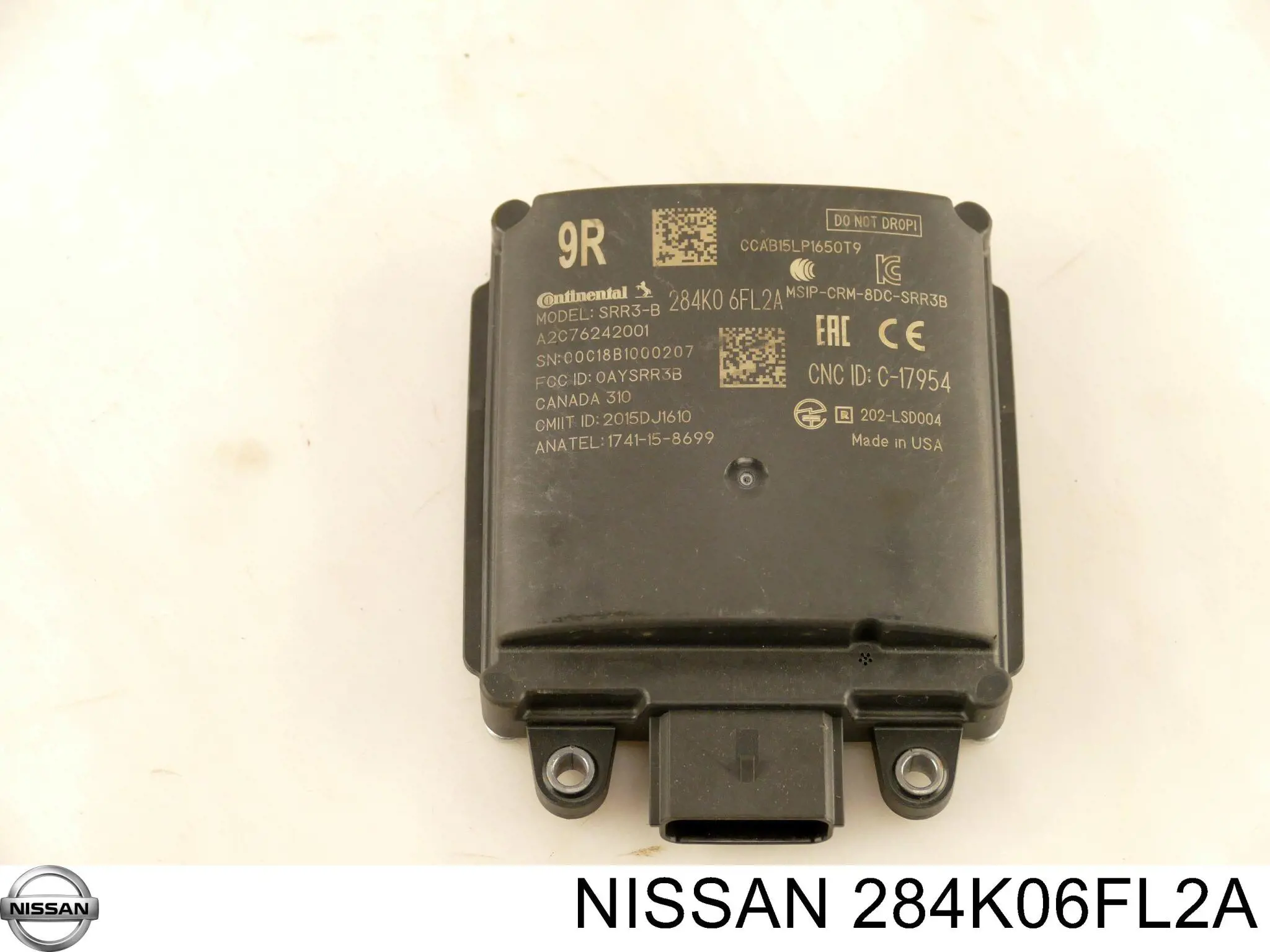 Sensor traseiro de controlo da zona morta Nissan/Infiniti 284K06FL2A