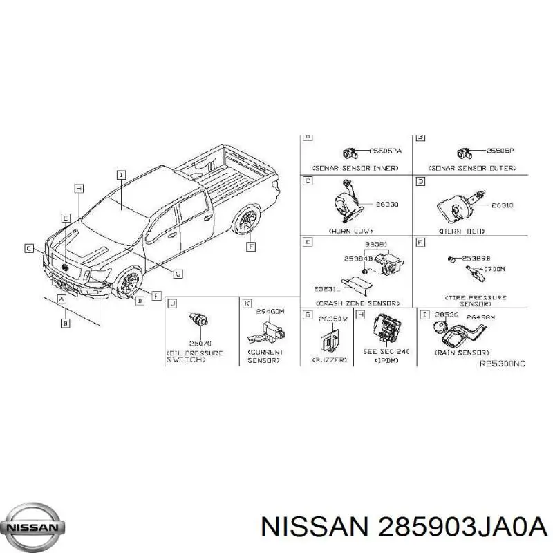 285903JA0A Hyundai/Kia Antena (anel) de imobilizador