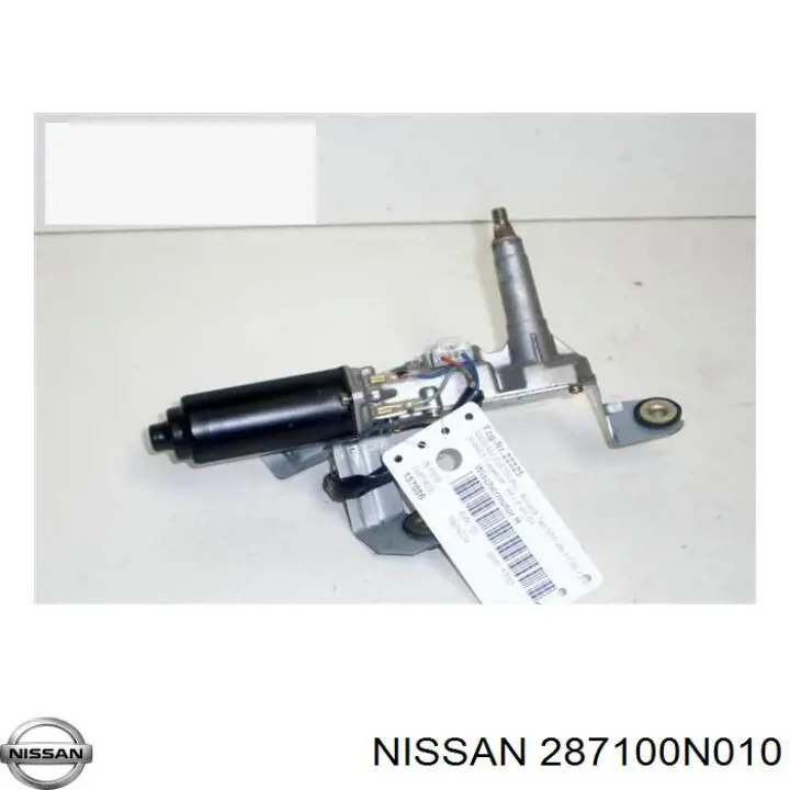 287100N010 Nissan/Infiniti Motor de limpador pára-brisas de vidro traseiro