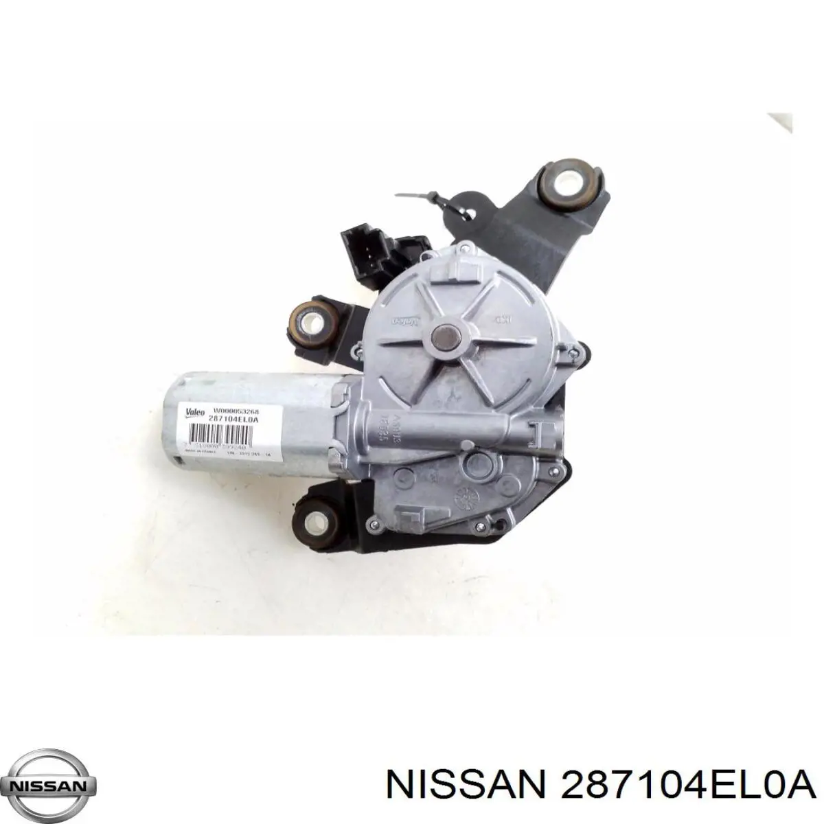 287104350R Renault (RVI) Motor de limpador pára-brisas de vidro traseiro