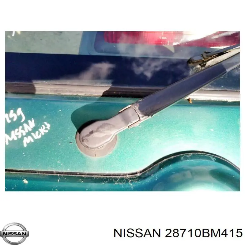 Compre 28710BM41E Nissan/Infiniti Motor de limpador pára-brisas de vidro traseiro