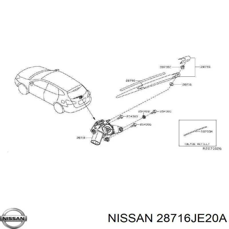 28716JE20A Nissan/Infiniti 