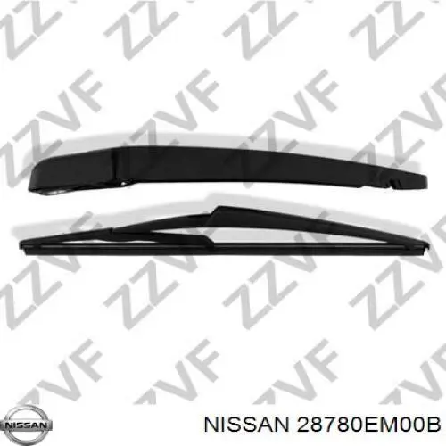 28780EM00B Nissan/Infiniti Braço de limpa-pára-brisas de vidro traseiro