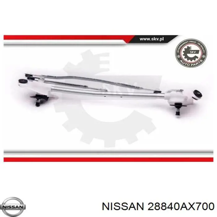 28840AX700 Nissan/Infiniti Trapézio de limpador pára-brisas