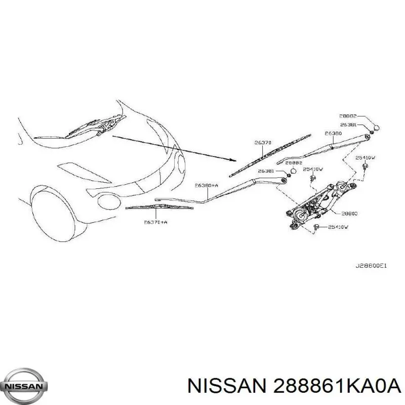 288861KA0A Nissan/Infiniti 