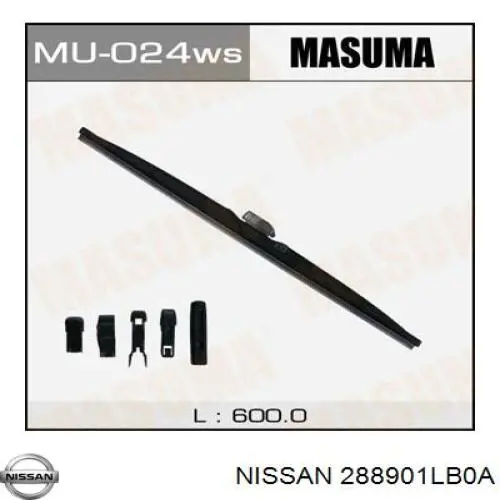 Compre 288901LB0A Nissan/Infiniti Limpa-pára-brisas do pára-brisas de condutor