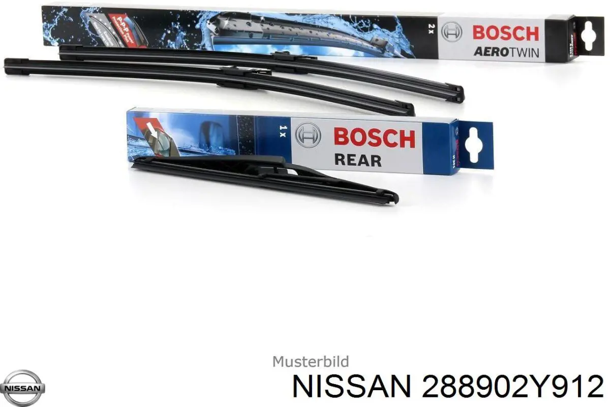 Compre 288902Y912 Nissan/Infiniti Limpa-pára-brisas do pára-brisas de passageiro