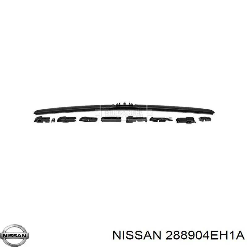 Compre 288904EH1A Nissan/Infiniti Limpa-pára-brisas do pára-brisas de passageiro