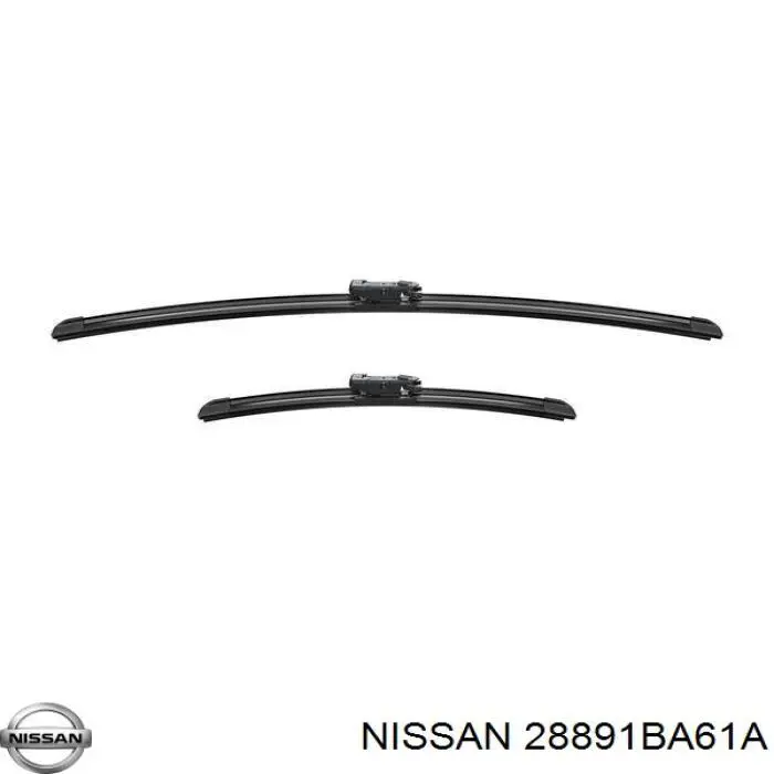 28891BA61A Nissan/Infiniti Limpa-pára-brisas do pára-brisas de condutor