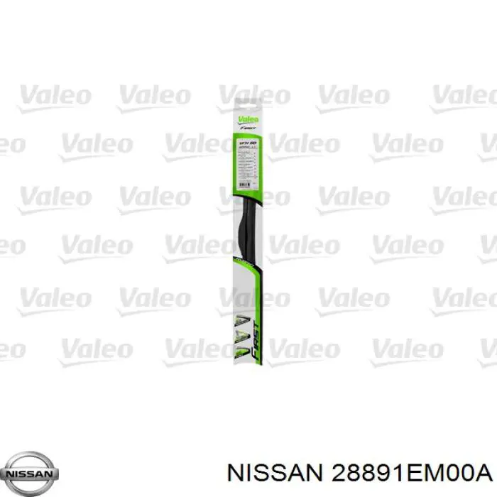 Compre 28891EM00A Nissan/Infiniti Limpa-pára-brisas do pára-brisas de condutor