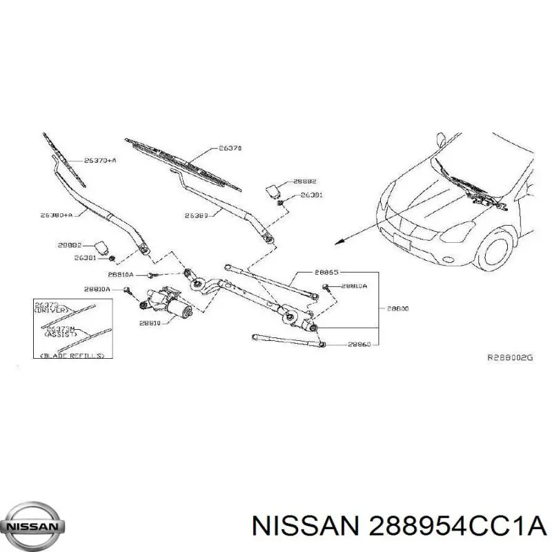 288954CC1A Nissan/Infiniti 