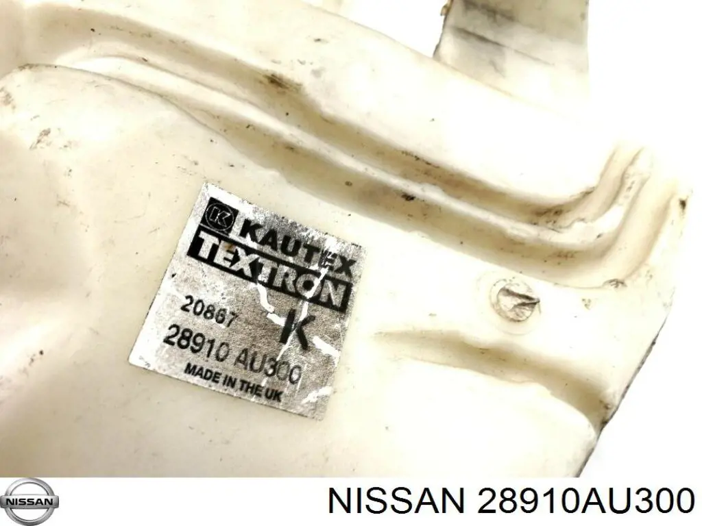 Tanque de fluido para lavador de vidro para Nissan Primera  P12