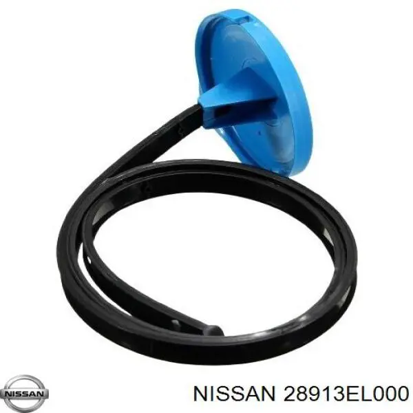  Tampa de tanque de fluido para lavador Nissan Tiida hatchback (C11X) (2004 - 2014) 