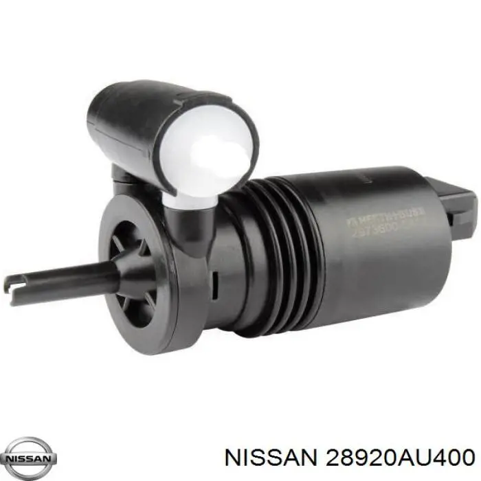 28920AU400 Nissan/Infiniti Bomba de motor de fluido para lavador de vidro dianteiro