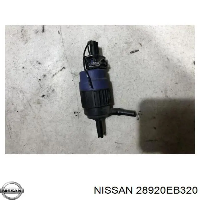 28920EB320 Nissan/Infiniti Bomba de motor de fluido para lavador de vidro dianteiro