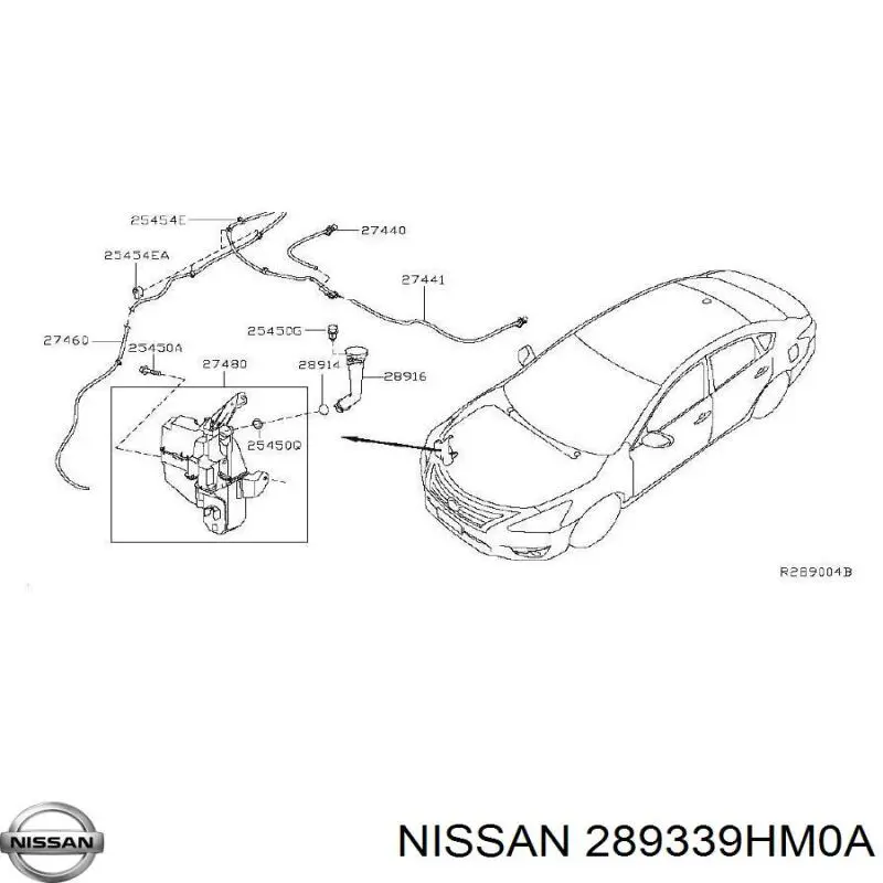  289339HM0A Nissan/Infiniti