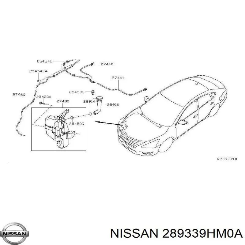 289339HM0A Nissan/Infiniti 