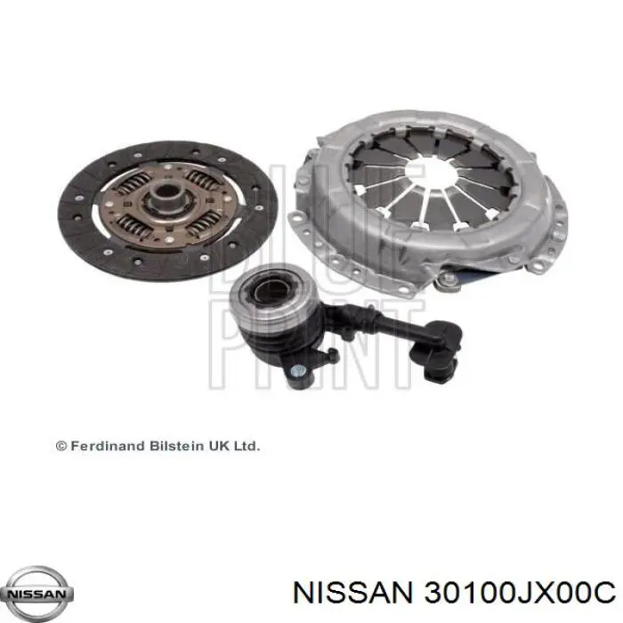 Disco de embraiagem Nissan/Infiniti 30100JX00C preço, a partir de 75,91 USD