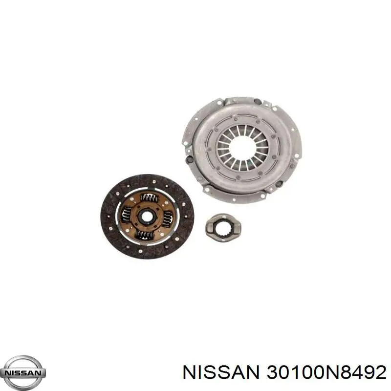 Disco de embraiagem 30100N84X6 Nissan/Infiniti