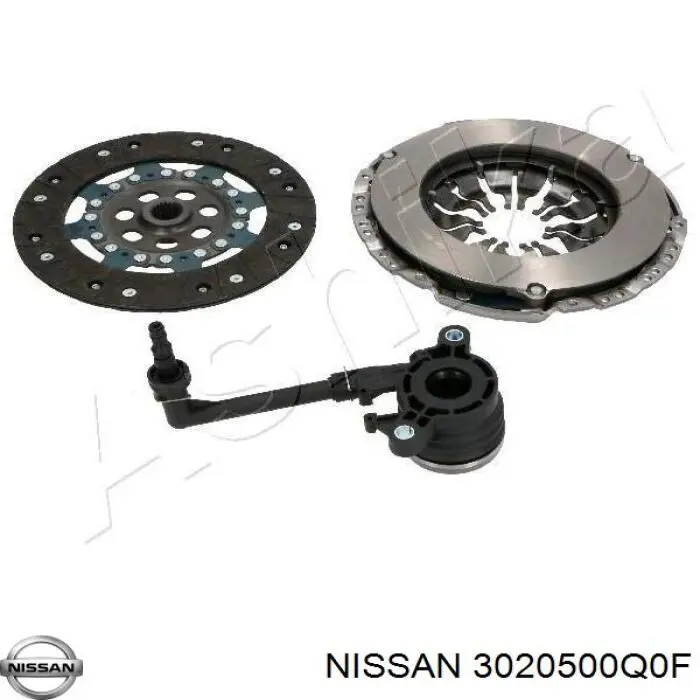 Kit de embraiagem (3 peças) 302104374R Renault (RVI)