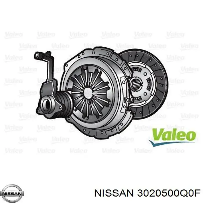 302104374R Renault (RVI) Kit de embraiagem (3 peças)