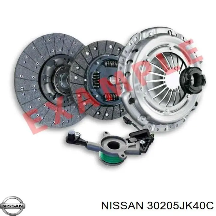30205JK40C Nissan/Infiniti Kit de embraiagem (3 peças)