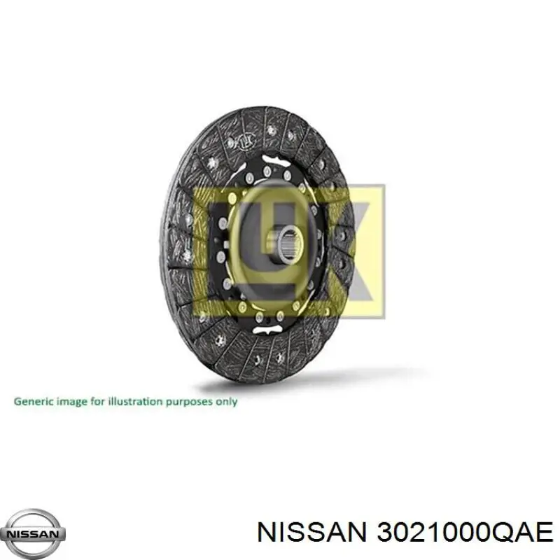 Cesta de embraiagem 3021000QAE Nissan/Infiniti