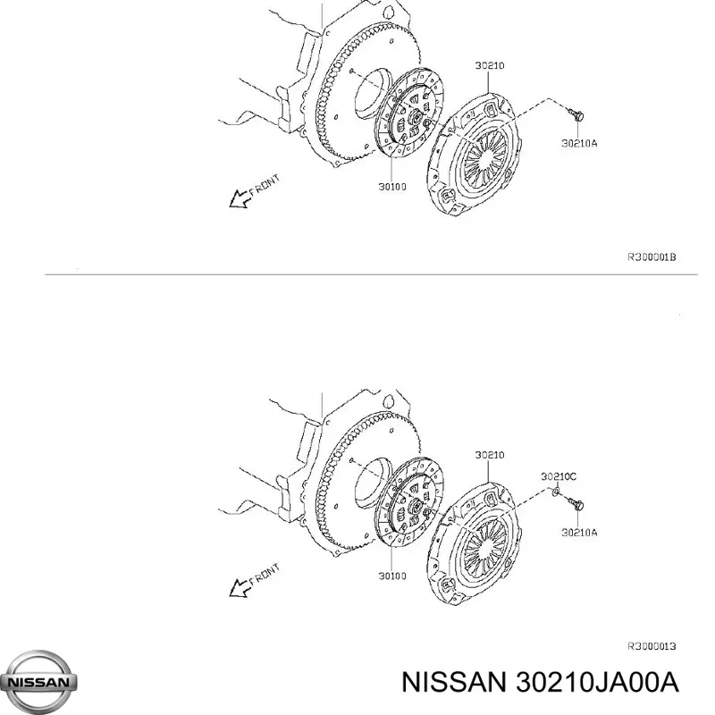 30210JA00A Nissan/Infiniti Cesta de embraiagem