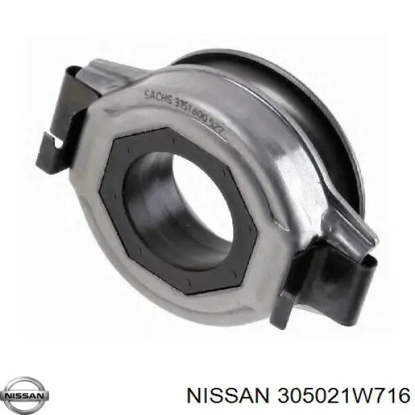 305021W716 Nissan/Infiniti Rolamento de liberação de embraiagem