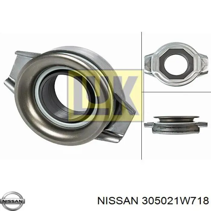 305021W718 Nissan/Infiniti Rolamento de liberação de embraiagem