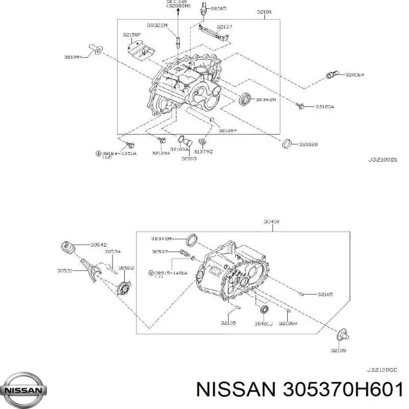 305370H601 Nissan/Infiniti 