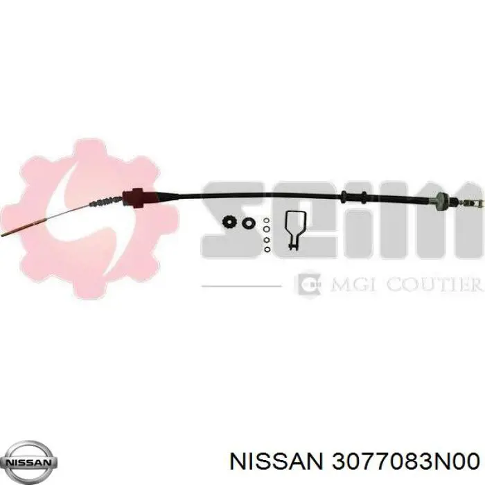 Compre 3077083N00 Nissan/Infiniti Cabo de embraiagem