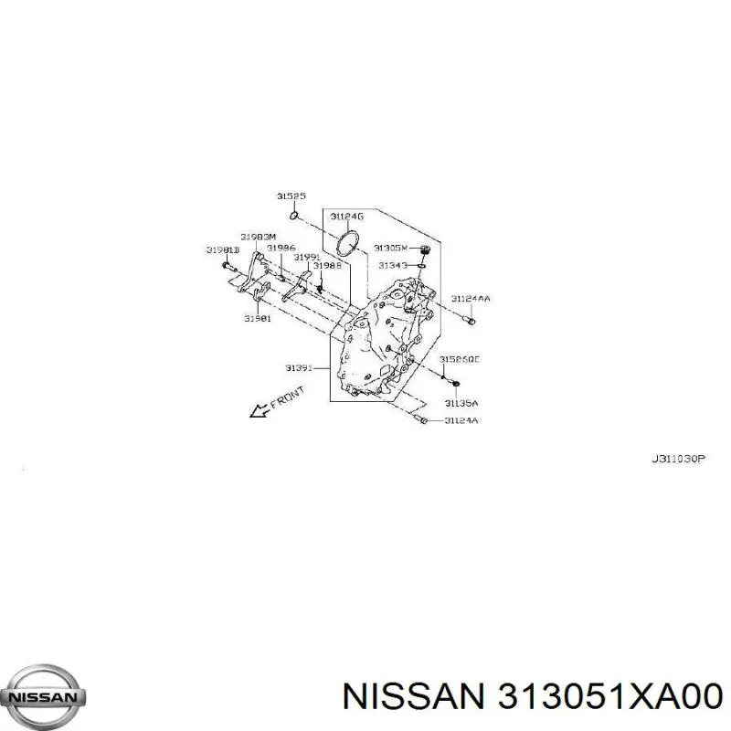  Nissan/Infiniti 313051XA00 preço, a partir de 6,06 USD