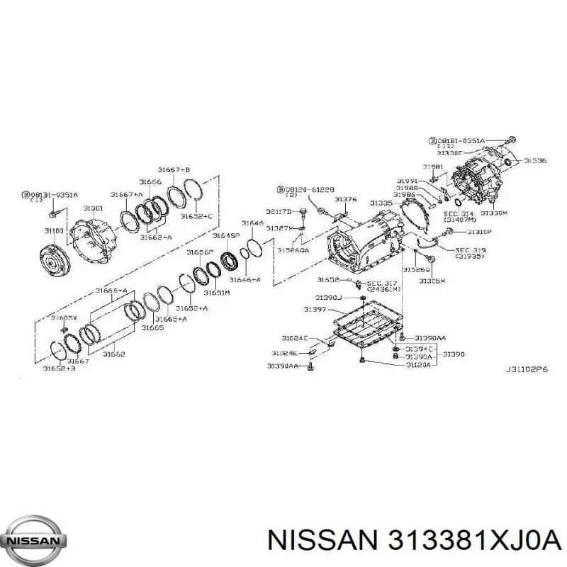 313381XJ0A Nissan/Infiniti 