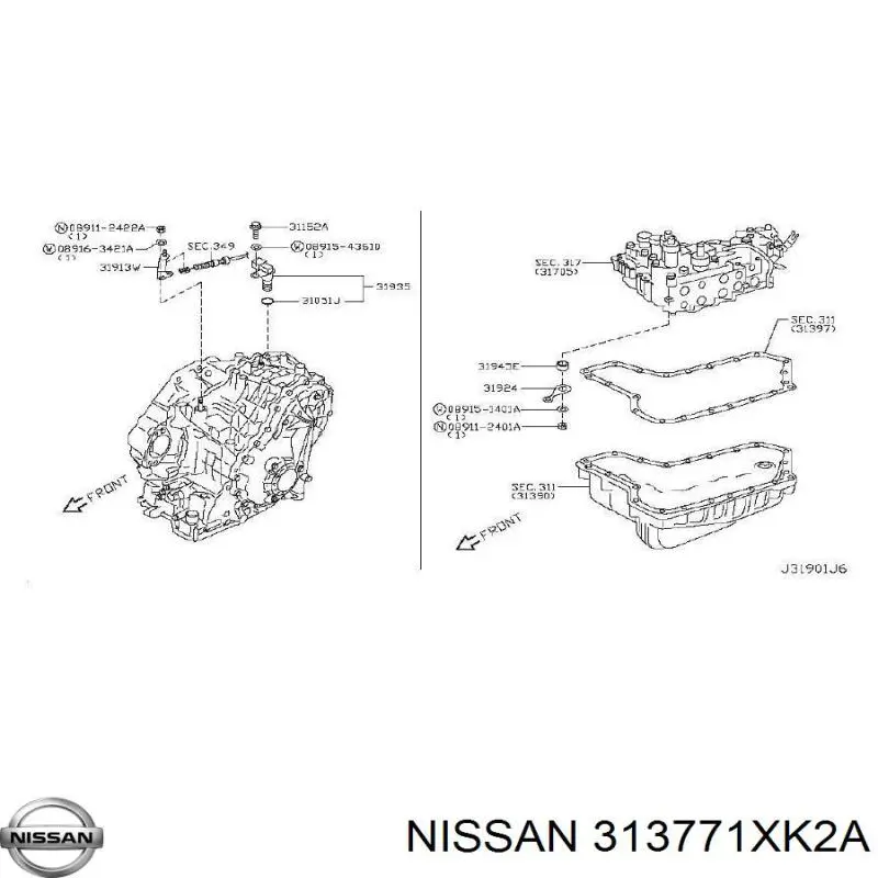 313771XK2A Nissan/Infiniti 