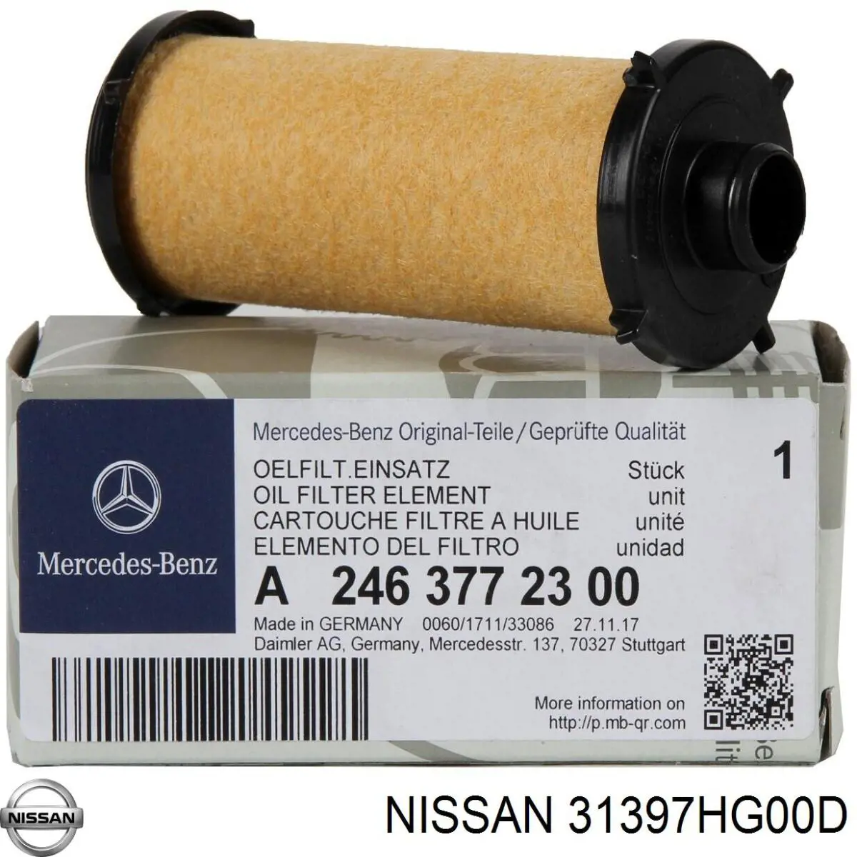 Filtro da Caixa Automática de Mudança Nissan/Infiniti 31397HG00D preço, a partir de 36,07 USD