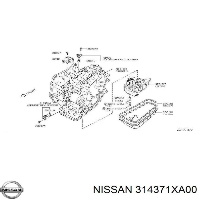 314371XA00 Nissan/Infiniti 