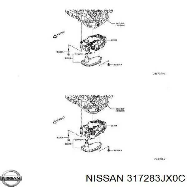 Filtro da Caixa Automática de Mudança Nissan/Infiniti 317283JX0C preço, a partir de 44,64 USD