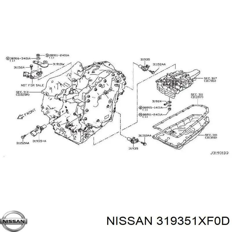 Sensor de velocidade Nissan/Infiniti 31935X420B preço, a partir de 24,31 USD
