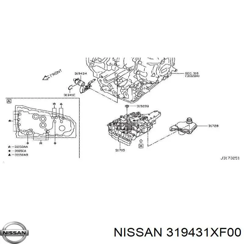 319431XF00 Nissan/Infiniti 