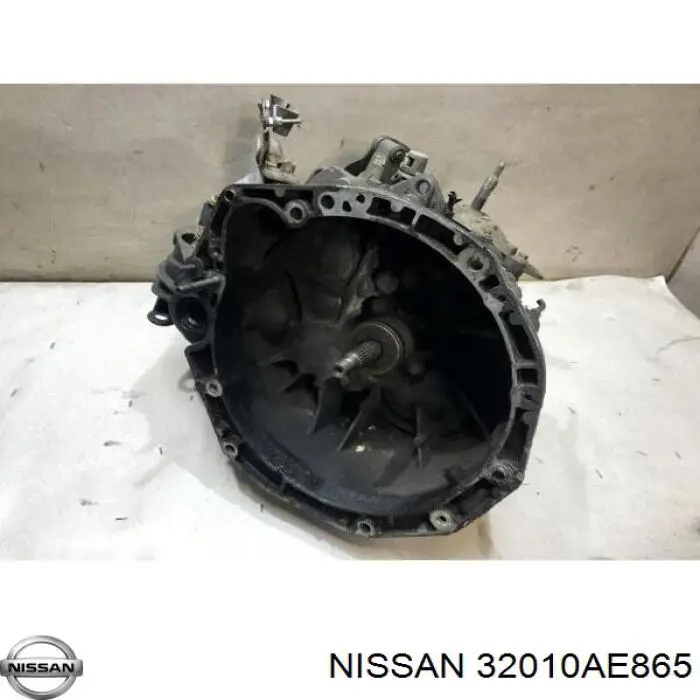 32010AE865 Nissan/Infiniti Caixa de Mudança montada (caixa mecânica de velocidades)