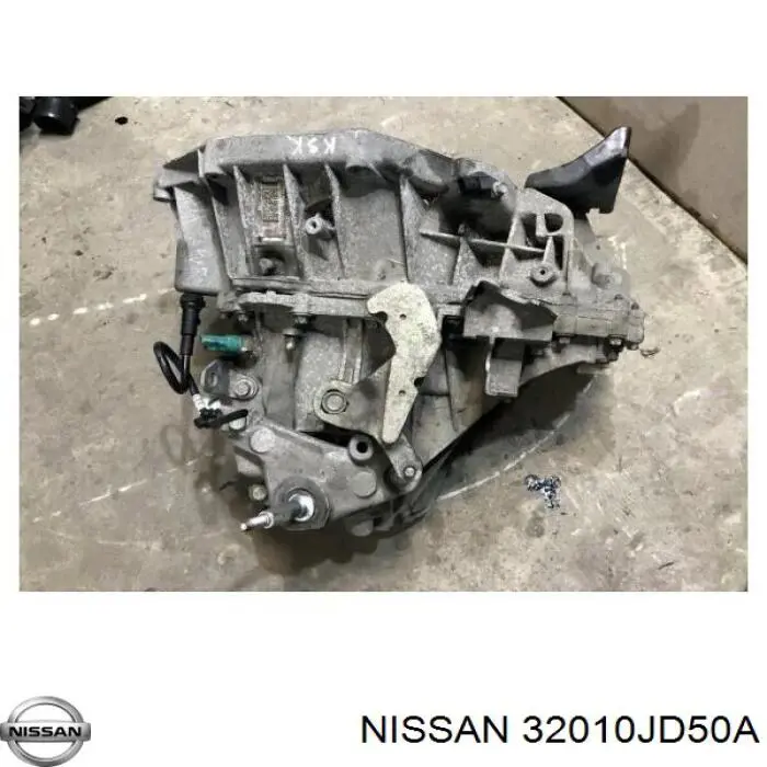 32010JD50A Nissan/Infiniti Caixa de Mudança montada (caixa mecânica de velocidades)